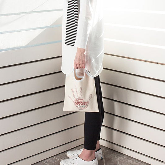 流線型帆布提袋