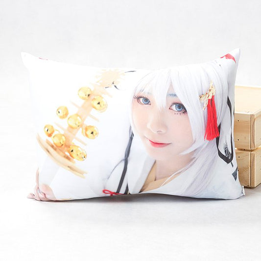 滌綸布抱枕-小型長形滌綸布