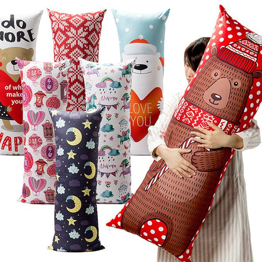 滌綸布抱枕-大型加長形滌綸布