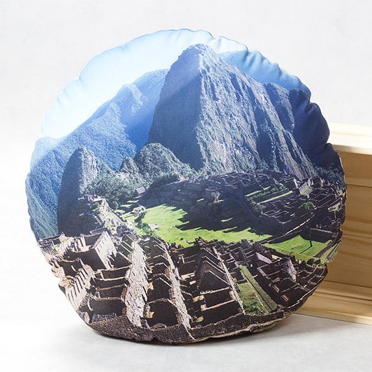 滌綸布抱枕-大型圓形滌綸布