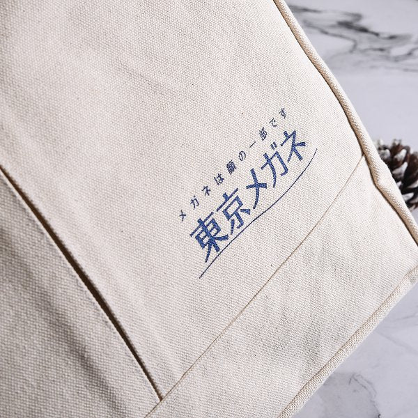 帆布側背袋