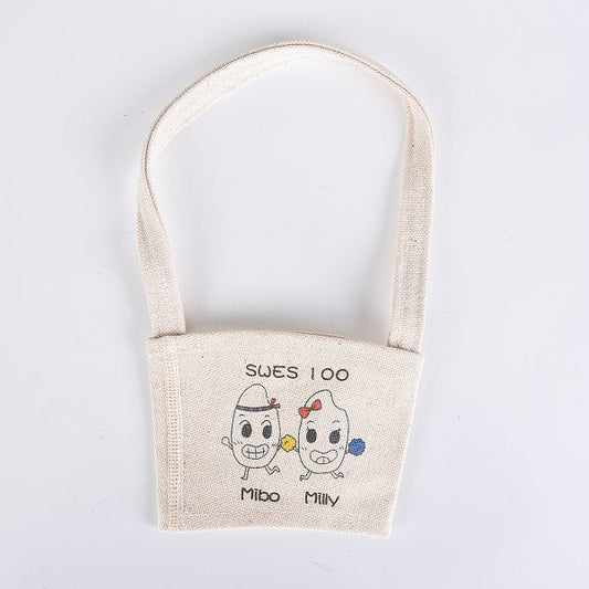 帆布杯套手提飲料杯套