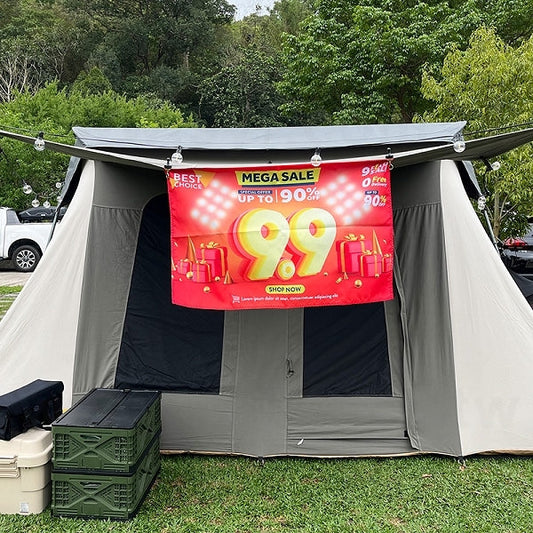 全彩熱昇華手持大布條