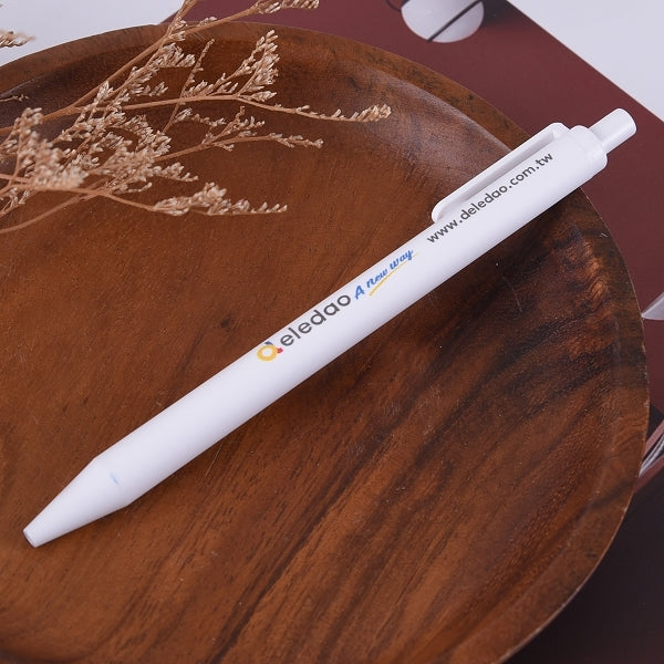 按壓式霧面塑膠筆管廣告筆