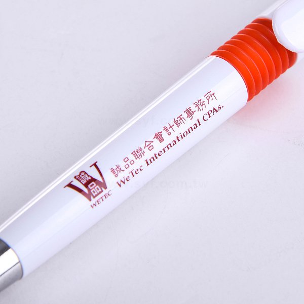 廣告筆-造型環保禮品-單色原子筆-五款筆桿可選-採購客製印刷贈品筆