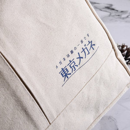 帆布側背袋
