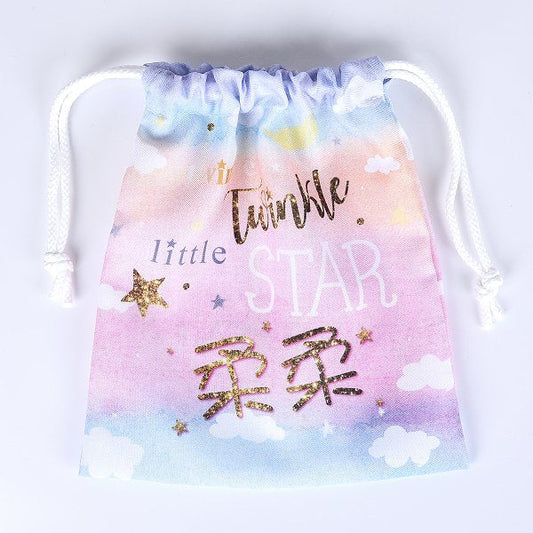 斜紋布束口袋
