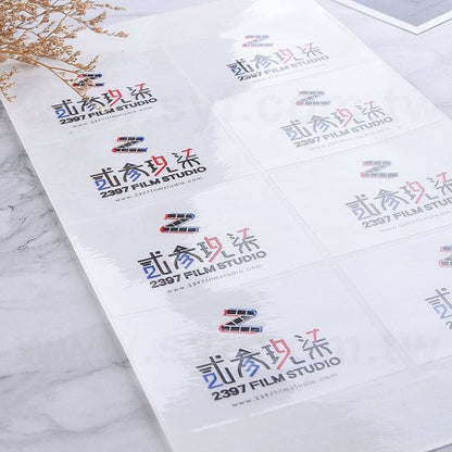透明防水貼紙