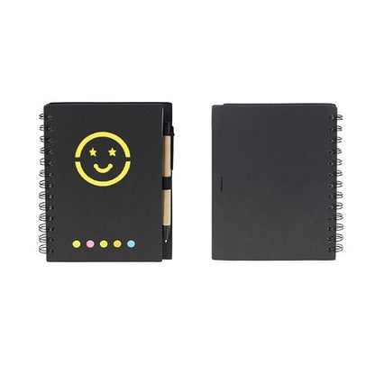 笑臉造型附筆便利貼本