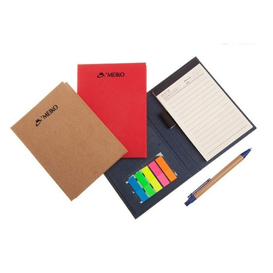 PET五色標附筆組合記事本