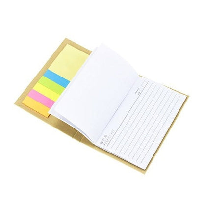 厚款可撕鏤空附筆便簽本