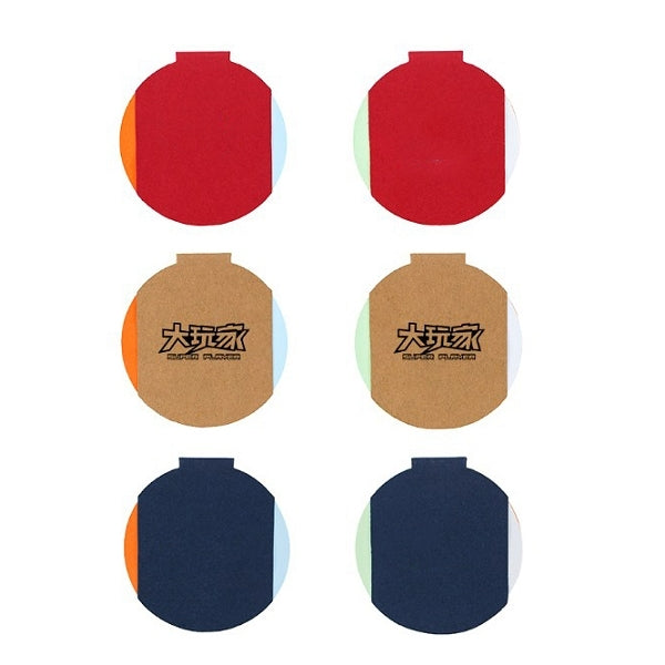 圓形對切造型便利貼