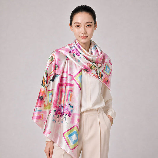 沙典布絲巾客製服飾