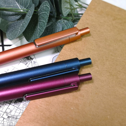 霧映星輝按壓式中油筆