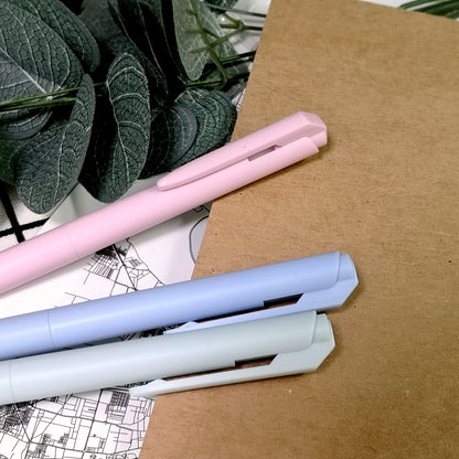 柔霧按壓式中油筆