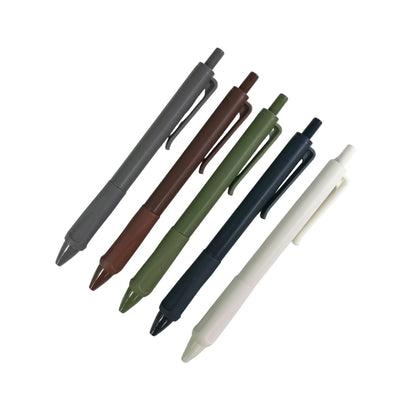 三角葉磨砂按壓式原子筆