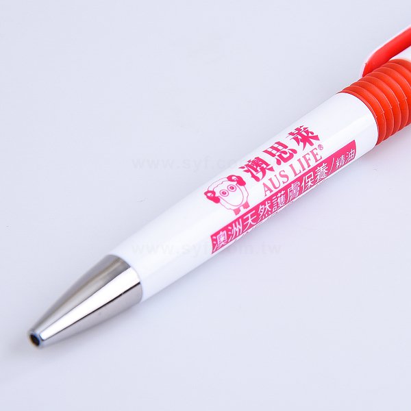 廣告筆-造型環保禮品-單色中油筆-五款筆桿可選-採購客製印刷贈品筆