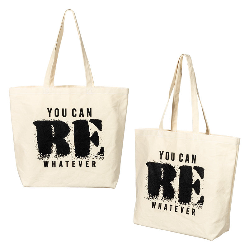 ￭帆布側背袋-W50.5xH40xD14.5cm寬底-單面單色印刷